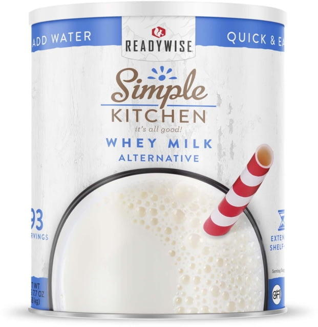 ReadyWise Simple Kitchen Whey Milk Alternative - 93 Serving Can White