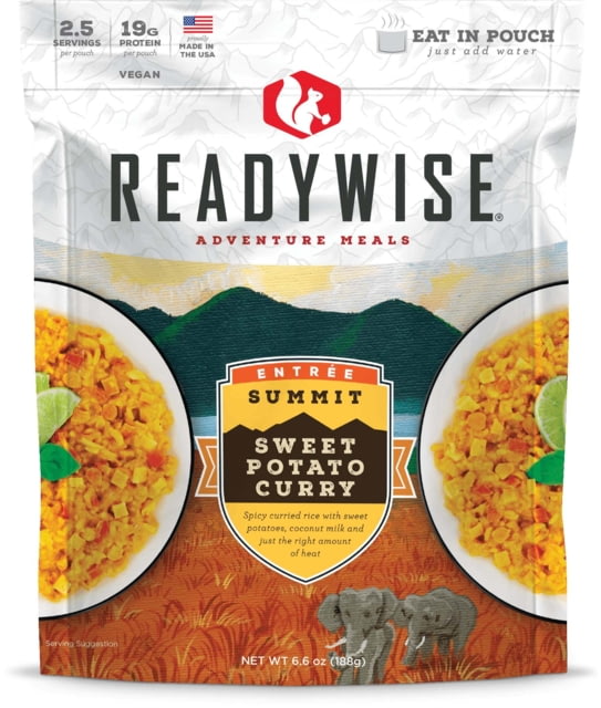 ReadyWise Summit Sweet Potato Curry Single Pouch