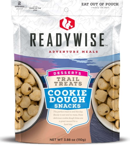 ReadyWise Trail Treats Cookie Dough Snacks Single Pouch