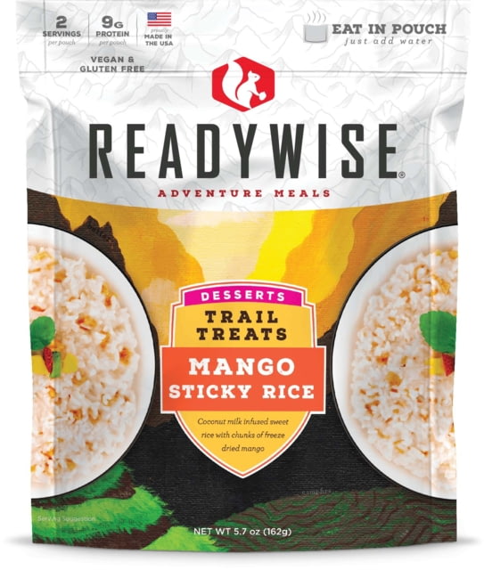 ReadyWise Trail Treats Mango Sticky Rice Single Pouch