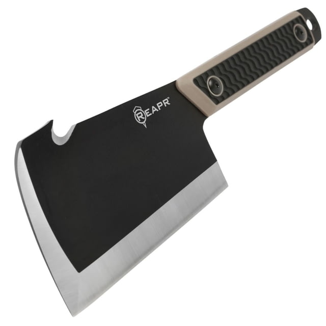 Reapr Versa Cleavr Fixed Blade Knife 5in 420 Stainless Steel Black