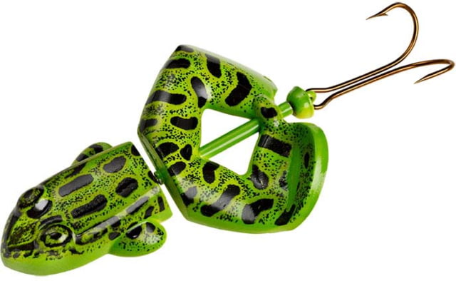 Rebel Lures Rebel Buzz'N Frog Topwater Bait 2 1/2in 1/2oz Floating Northern Leopard Frog