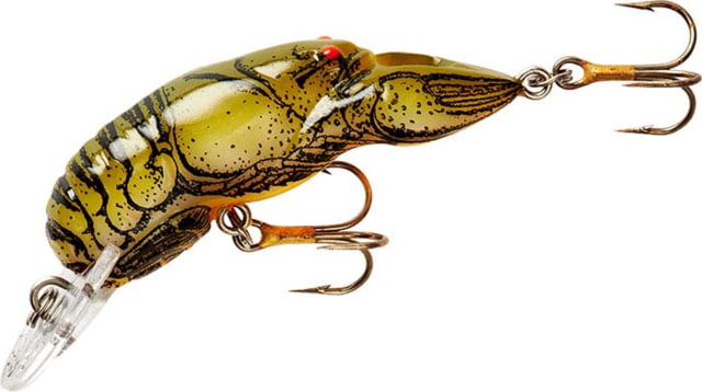 Rebel Lures Rebel Crawfish 1 11/16in 3/16oz 4'- 6 Cranking Depth Stream Craw