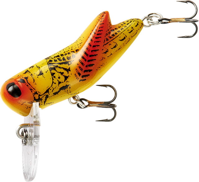 Rebel Lures Rebel Crickhopper Topwater/Crankbait Lure Floating Sunburst 1 1/2in 3/32oz