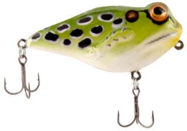 Rebel Lures Rebel Frog-R Topwater Bait 2 3/8in 5/16 oz Floating Leopard Frog