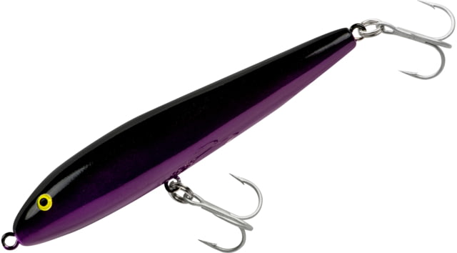 Rebel Lures Rebel Jumpin Minnow 4 1/2in 3/4oz 2 Hooks Purple/Black
