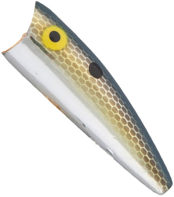 Rebel Lures Rebel Lures Rebel Teeny Pop-R Topwater Bait 2in 1/8oz Floating Foxy Momma 2in 1/8 oz