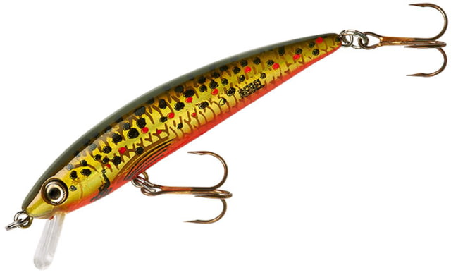 Rebel Lures Rebel Lures Rebel Tracdown Ghost Minnow Sinking Brown Trout 2 1/2in 1/8 oz