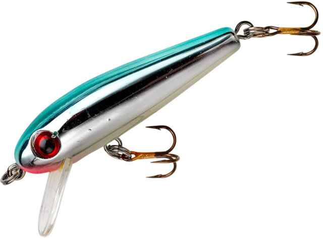 Rebel Lures Rebel Lures Rebel Value Minnow Lure Floating Silver/Blue 1-5/8in 5/64 oz