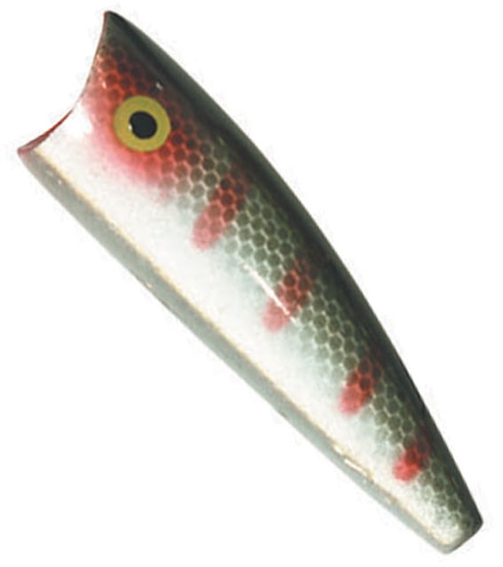 Rebel Lures Rebel Pop-R Plus Topwater Bait 2 1/2in 1/4 oz Floating Green Perch