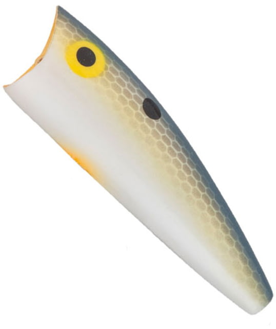 Rebel Lures Rebel Pop-R Topwater Bait 2 1/2in 1/4 oz Floating Foxy Shad