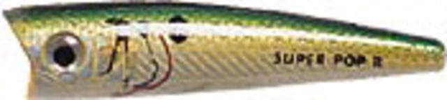 Rebel Lures Rebel Super Pop-R Topwater Bait 3 1/8in 5/16oz Floating Sun Perch