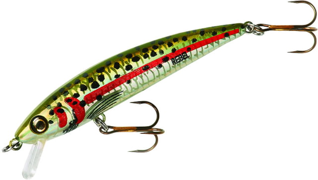 Rebel Lures Rebel Tracdown Ghost Minnow Sinking Rainbow Trout 2 1/2in 1/8oz