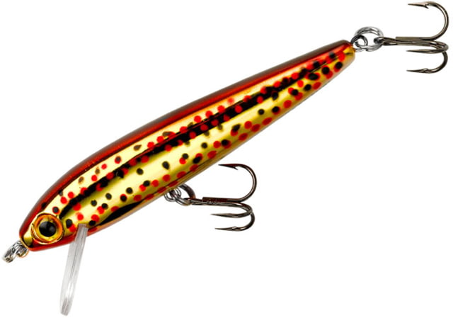 Rebel Lures Rebel Tracdown Minnow 50 Slick Brown Trout 2-1/2in 5/32 oz