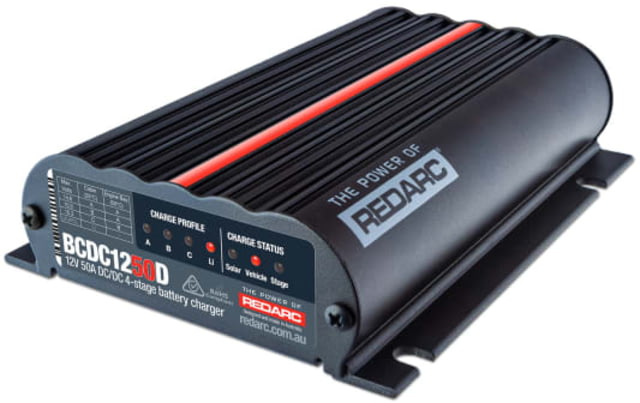 REDARC Dual Input In-Vehicle Battery Charger 12V 50A DC-DC