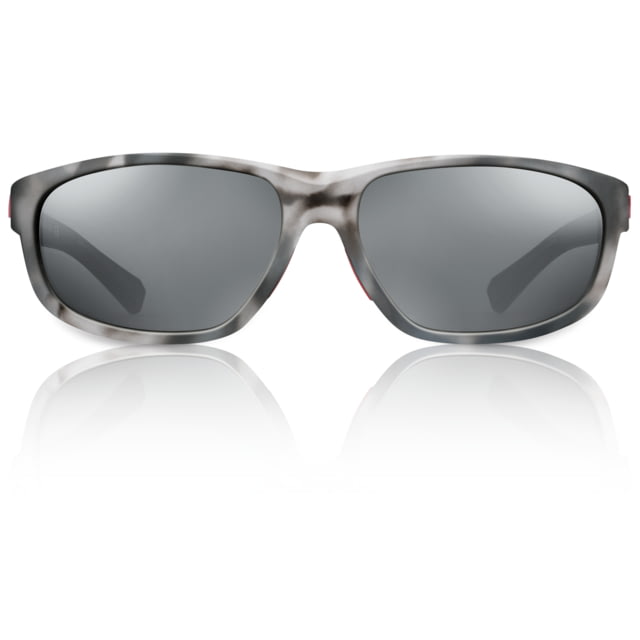 Redfin Polarized Jekyll Sunglasses Black Tortoise Frame Dark Shad Mirror Polarized Lens One Size