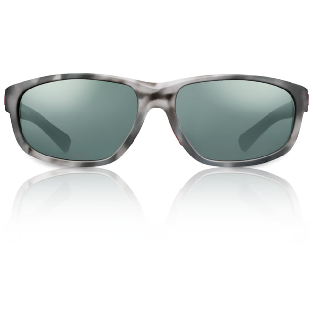 Redfin Polarized Jekyll Sunglasses Black Tortoise Frame Shad Mirror Polarized Lens One Size