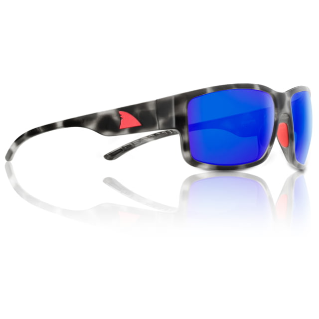 Redfin Polarized Sanibel Sunglasses Black Tortoise Frame Atlantic Blue Polarized Lens One Size