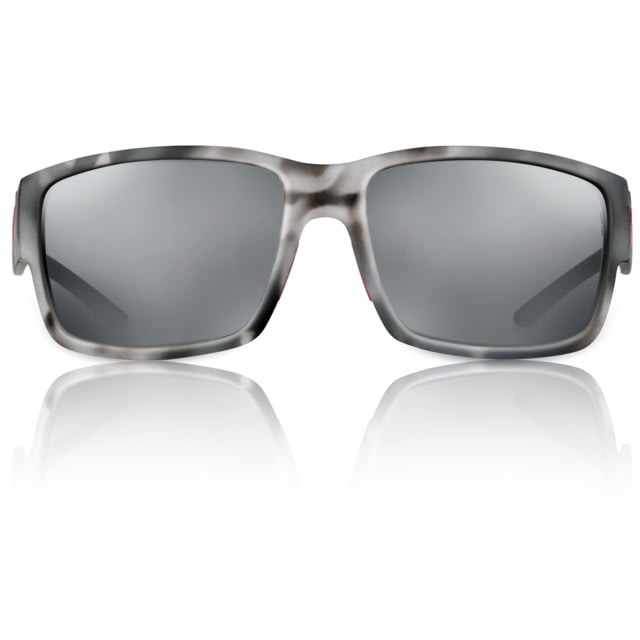 Redfin Polarized Sanibel Sunglasses Black Tortoise Frame Dark Shad Mirror Polarized Lens One Size