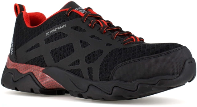 Reebok Beamer Athletic Oxford - Men's 11.5 M Black/Red