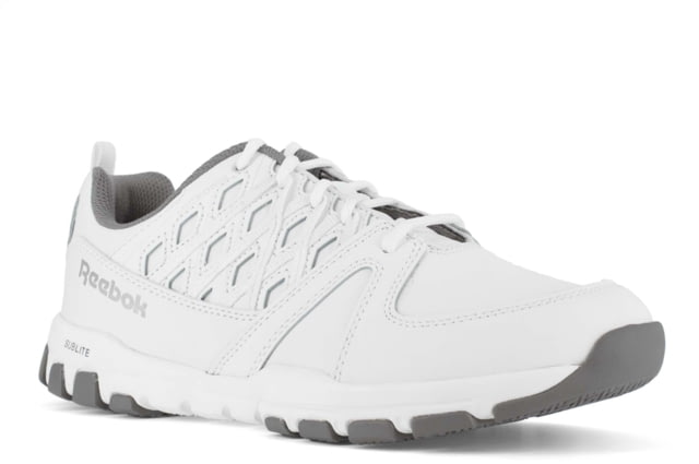 Reebok Sublite Work Athletic Shoes - Men's Medium White 5