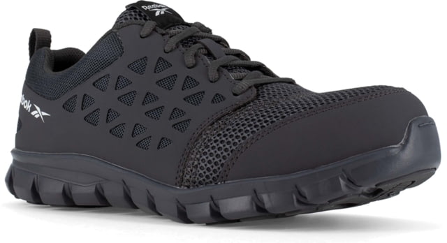 Reebok Sublite Cushion Work Shoe Toe Athletic Oxford - Men's Grey 7.5 Wide