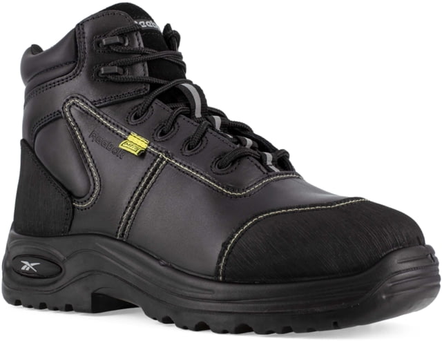 Reebok Trainex 6in. w/Cushguard Internal Met Guard Boots - Men's W Black 4.5