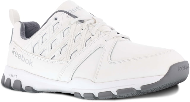 Reebok Sublite Work Athletic Shoes w/Soft Toe - Women's White 9 Wide