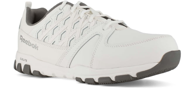 Reebok Sublite Work Steel Toe Athletic Shoes - Women's White 7.5 Wide