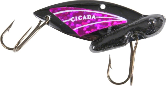 Reef Runner Cicada Blade Lure Black Nickel/Purpelle 1 5/8in 1/4oz