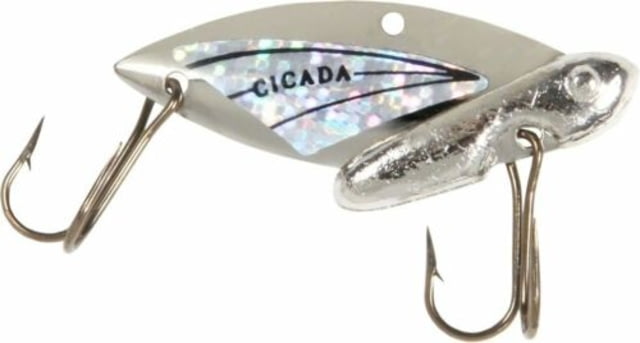 Reef Runner Cicada Blade Lure Silver/Silver 2in 3/8oz