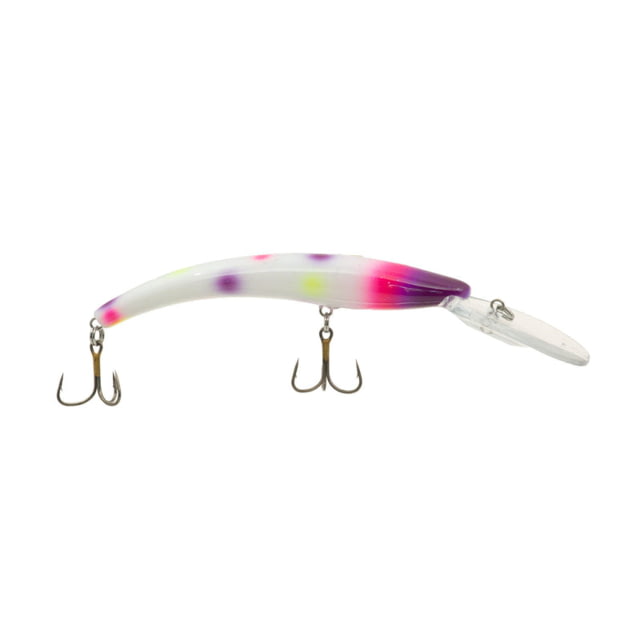 Reef Runner Deep Diver 800 Rattling Minnow 28ft Diving Depth 6 3/16in 5/8oz Floating Barbie