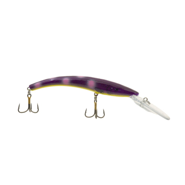 Reef Runner Deep Diver 800 Rattling Minnow 28ft Diving Depth 6 3/16in 5/8oz Floating Blueberry Muffin