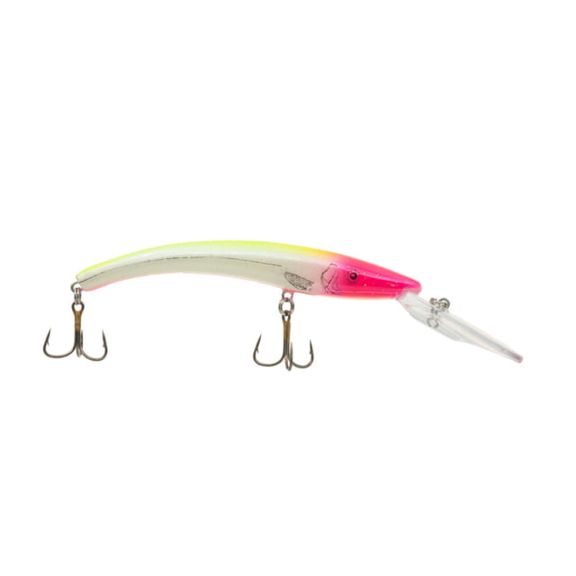 Reef Runner Deep Diver 800 Rattling Minnow 28ft Diving Depth 6 3/16in 5/8oz Floating Pink Lemonade
