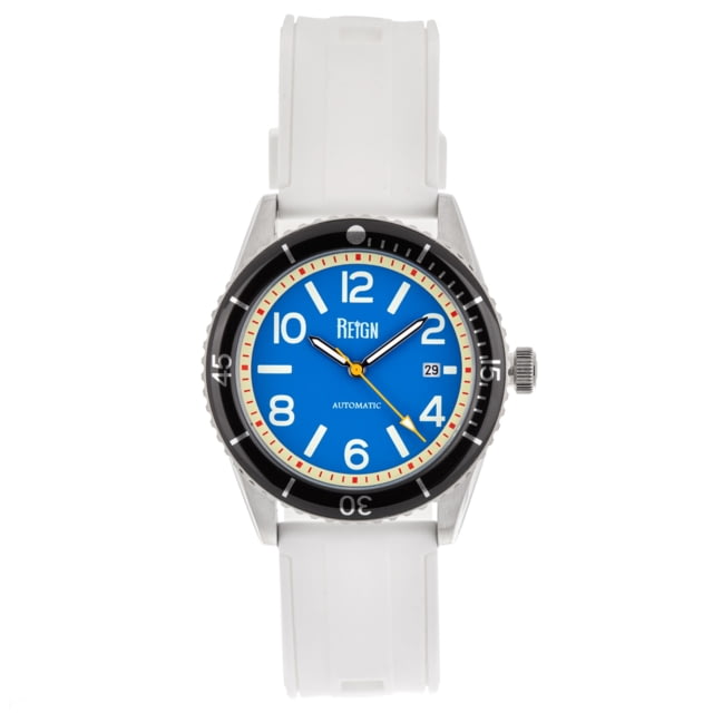 Reign Gage Automatic Watch w/Date - Men's Navy/White One Size