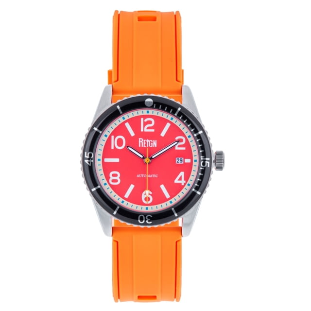 Reign Gage Automatic Watch w/Date - Men's Red/Orange One Size