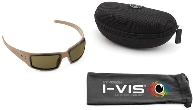 Revision Speed Demon Sunglasses Basic Kits Cerakote Coyote Brown Frame Alto Lens