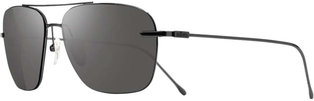 Revo Air 3 Sunglasses - Men's Shiny Black Frame Graphite Lens Medium RE 1209 01 GY