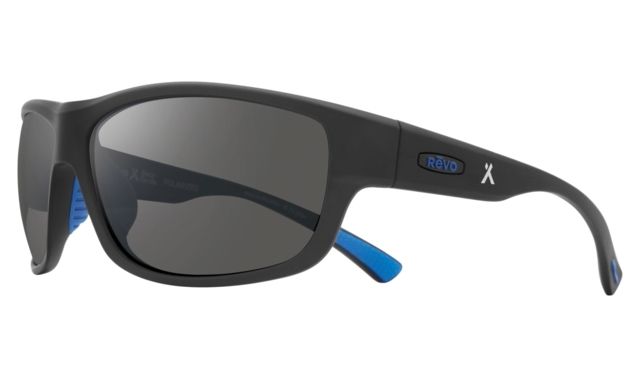 Revo Caper Sunglasses - Men's Matte Black Frame Graphite Lens Medium RE 1092 01 GY