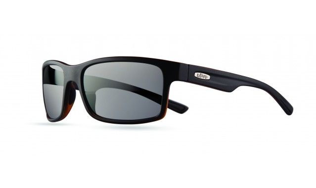 Revo Crawler Sunglasses Matte Black Frame Graphite Lens Medium RE 1027 01 GY