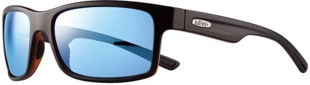 Revo Crawler Sunglasses Matte Black Frame Tort-Blue Water Lens Medium RE 1027 01 BL