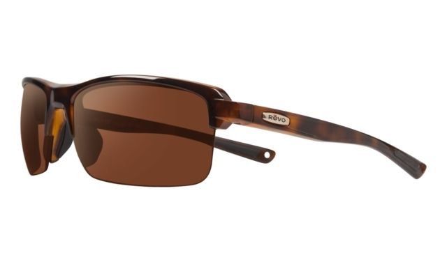 Revo Crux N Sunglasses - Men's Tortoise Frame Drive Lens Medium / Medium-Small RE 4066 04 GO