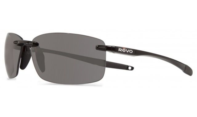 Revo Descend Xl Sunglasses Black Frame Graphite Lens Large RE  01 GY