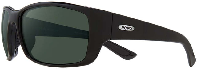 Revo Dexter Glass Lens Sunglasses - Men's Black Frame Smoky Green Lens Medium RE 1127 01 SG50