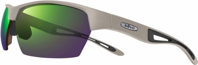 Revo Jett Sunglasses - Men's Matte Grey Frame Evergreen Photo Lens Large RE 1167 00 GNP