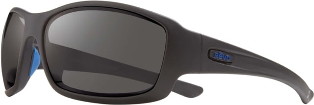 Revo Maverick Superflex Sunglasses Matte Black Frame Graphite Lens Med/Med Lrg RE  01 GY
