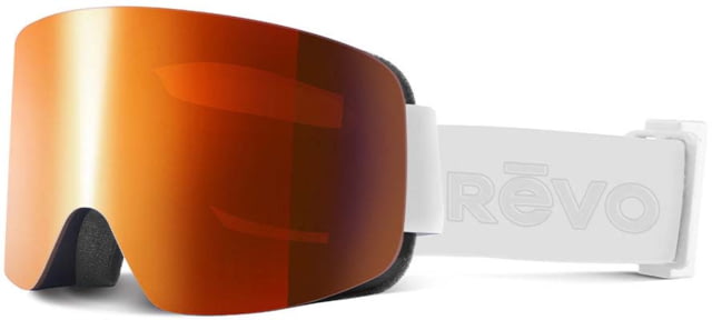 Revo No. 9 Solstice Bode Miller Sunglasses Matte White Frame Solar Orange Photo Lens Large RG 7036 09 POG