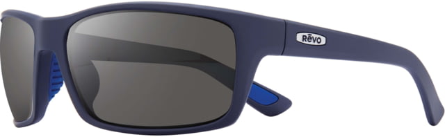 Revo Rebel Superflex Sunglasses Matte Blue Frame Graphite Lens Medium RE  05 GY