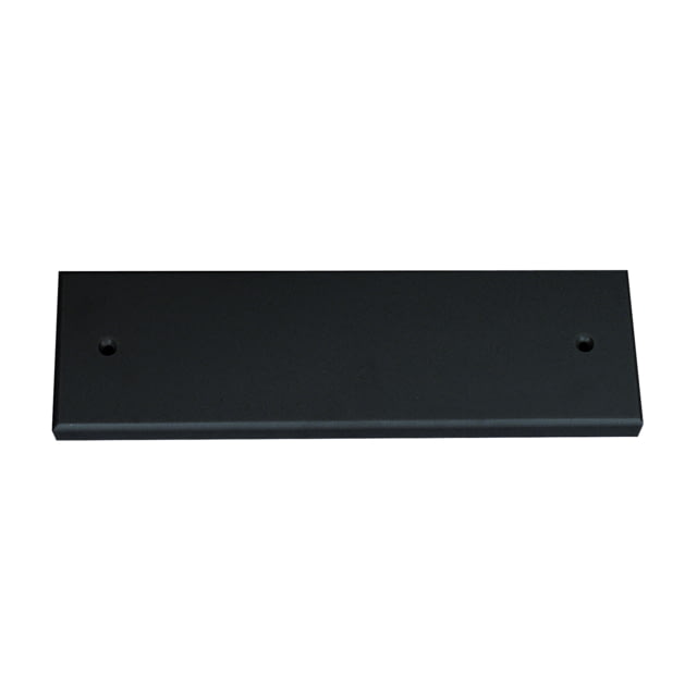 Rig Rite Horizontal Transducer Plate Black 3.5in x 12in