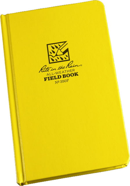 Rite In The Rain Bound Book Fabrikoid - Field Yellow 4 3/4 X 7 1/2